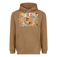 Toasted Coconut nurse Heavyweight Hoodie - MaliasSmallBusiness