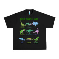 Black god says i am dinosaurs Urban Heavy Tee - JahusDesignShop