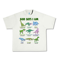 Pistachio god says i am dinosaurs Urban Heavy Tee - JahusDesignShop