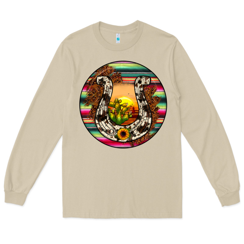 Horseshoe Circle Long Sleeve Tee by JahusDesignShop | Teevron