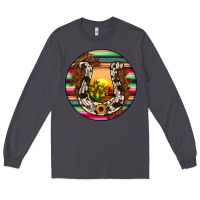 Smoke horseshoe circle Long Sleeve Tee - JahusDesignShop