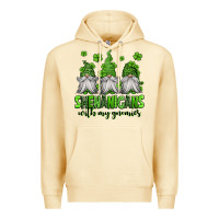 Pina Colada shenanigans with my gnomies st patricks day gnomes Premium Hoodie - Jasminsmagicworld