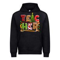 Black teacher christmas Urban Hoodie - texasbilliewilder