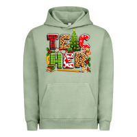Pigment Oil Green teacher christmas Urban Hoodie - texasbilliewilder