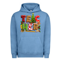 Pigment Pebble Blue teacher christmas Urban Hoodie - texasbilliewilder