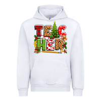 White teacher christmas Urban Hoodie - texasbilliewilder