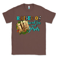 Chestnut raised on sweet tea and jesus Classic Tee - AdoDesignShop