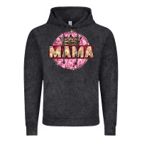 Vintage Black mama with round leopard Vintage Hoodie - Zillion Design Studio