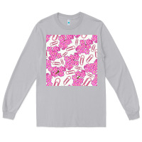 Moon Dust floral school seamless pattern Long Sleeve Tee - BundleAndBundleShop
