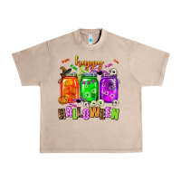 French Oak happy halloween jars and horror Urban Heavy Tee - AdoDesignShop