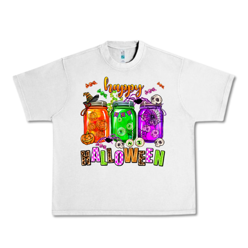 Happy Halloween Jars And Horror Urban Heavy Tee by AdoDesignShop | Teevron