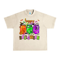 Sandshell happy halloween jars and horror Urban Heavy Tee - AdoDesignShop