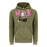 Vintage Olive milk maker Vintage Hoodie - Zillion Design Studio