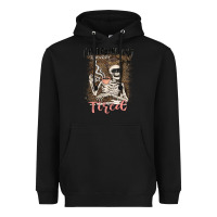 Black im trying but tired Heavyweight Hoodie - MaliasSmallBusiness