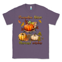 Lavender pumpkin kisses harvest wishes Classic Tee - BundleAndBundleShop