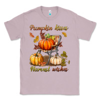 Lilac pumpkin kisses harvest wishes Classic Tee - BundleAndBundleShop