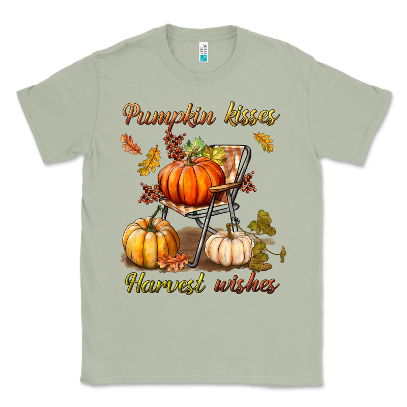 Pumpkin Kisses Harvest Wishes Classic Tee by BundleAndBundleShop | Teevron