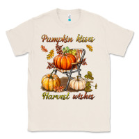 Natural pumpkin kisses harvest wishes Classic Tee - BundleAndBundleShop