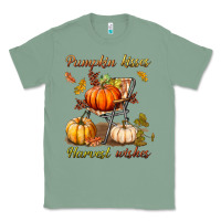 Sage pumpkin kisses harvest wishes Classic Tee - BundleAndBundleShop
