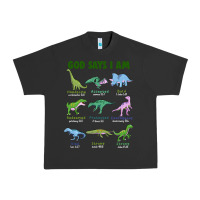 Pigment Black god says i am dinosaurs Urban Heavy Tee - JahusDesignShop