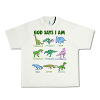 Pistachio god says i am dinosaurs Urban Heavy Tee - JahusDesignShop