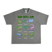 Tornado god says i am dinosaurs Urban Heavy Tee - JahusDesignShop