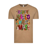 Vintage Coffee happy hallothankmas Vintage Tee - FaDigitalArtStudio