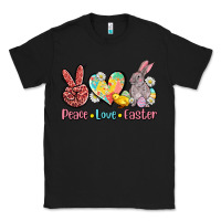 Black peace love easter Classic Tee - AdoDesignShop