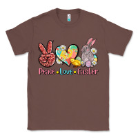 Chestnut peace love easter Classic Tee - AdoDesignShop