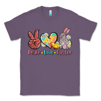 Lavender peace love easter Classic Tee - AdoDesignShop