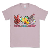 Lilac peace love easter Classic Tee - AdoDesignShop