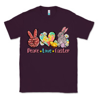 Plum peace love easter Classic Tee - AdoDesignShop