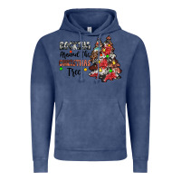 Vintage Denim rocking around the christmas tree Vintage Hoodie - JahusDesignShop