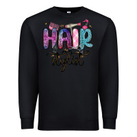 Black hair stylist Premium Sweatshirt - MaliasSmallBusiness