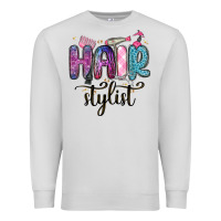 Dove Grey hair stylist Premium Sweatshirt - MaliasSmallBusiness