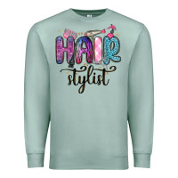 Seafoam hair stylist Premium Sweatshirt - MaliasSmallBusiness