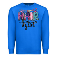 True Royal hair stylist Premium Sweatshirt - MaliasSmallBusiness