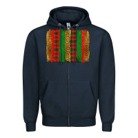 Navy Christmas brushstroke Zipper Hoodie - Jasminsmagicworld