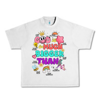 Lunar Rock god is bigger design Urban Heavy Tee - JahusDesignShop