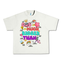 Pistachio god is bigger design Urban Heavy Tee - JahusDesignShop