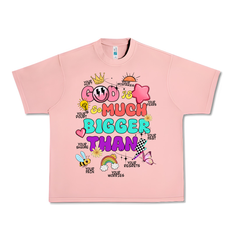God Is Bigger Design Urban Heavy Tee by JahusDesignShop | Teevron