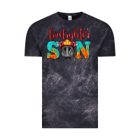 Cloud Black firefighter son boy Vintage Tee - HRA Design Shop