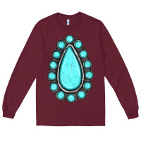 Burgundy gemstone Long Sleeve Tee - JahusDesignShop