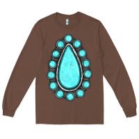 Chestnut gemstone Long Sleeve Tee - JahusDesignShop