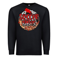 Black soccer vibes Premium Sweatshirt - MaliasSmallBusiness