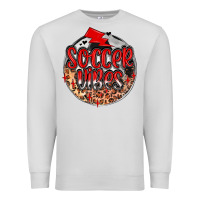 Dove Grey soccer vibes Premium Sweatshirt - MaliasSmallBusiness