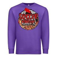 Purple soccer vibes Premium Sweatshirt - MaliasSmallBusiness