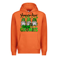 Carrot shamrockin' with my gnomies st patrick's day Premium Hoodie - Jasminsmagicworld