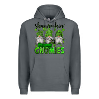 Rock shamrockin' with my gnomies st patrick's day Premium Hoodie - Jasminsmagicworld