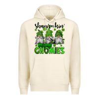 Tofu shamrockin' with my gnomies st patrick's day Premium Hoodie - Jasminsmagicworld